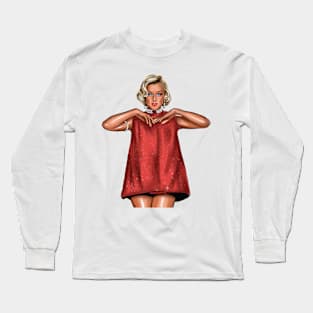 Marilyn Long Sleeve T-Shirt